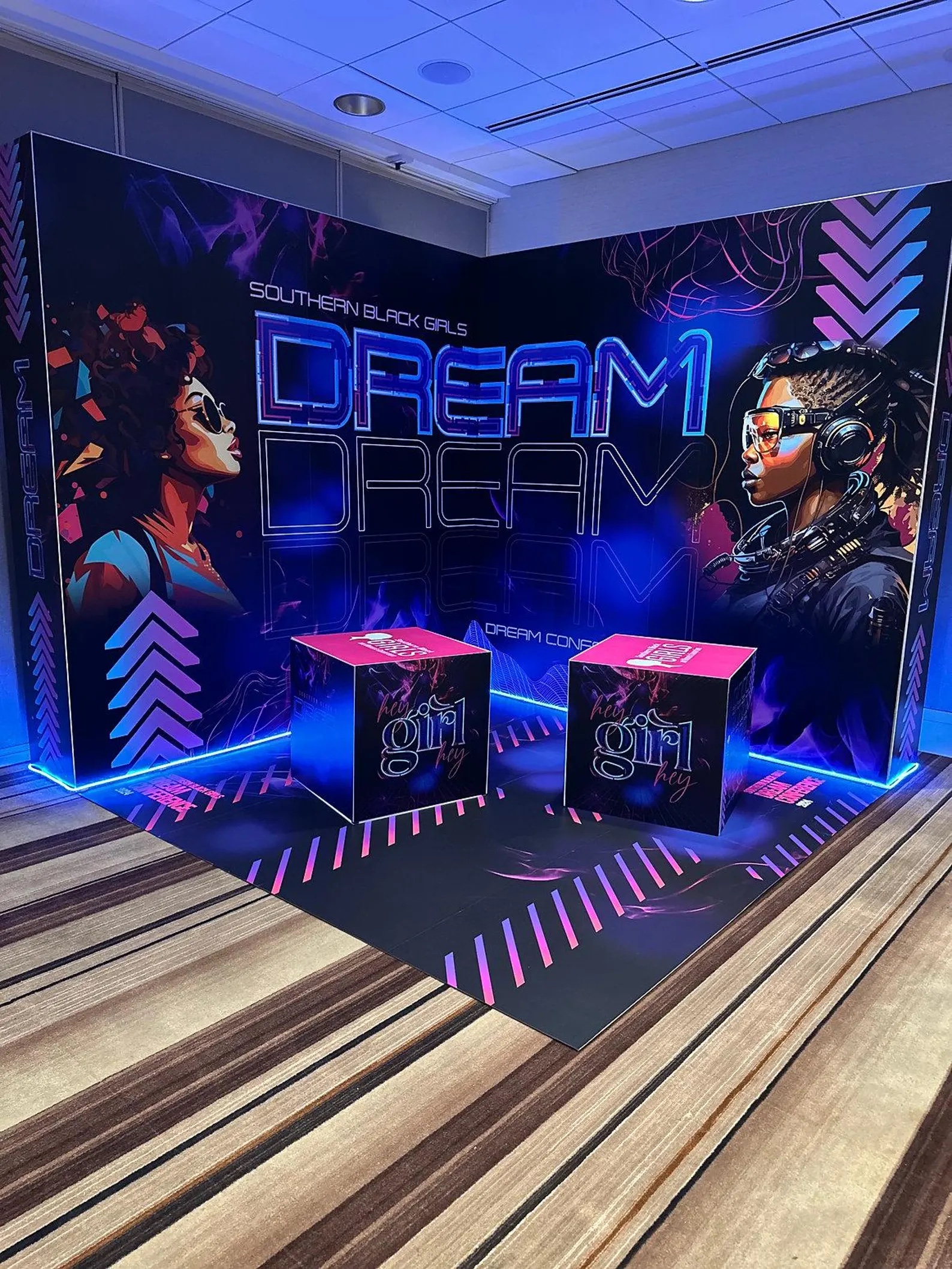 Custom 3D Event Cubes