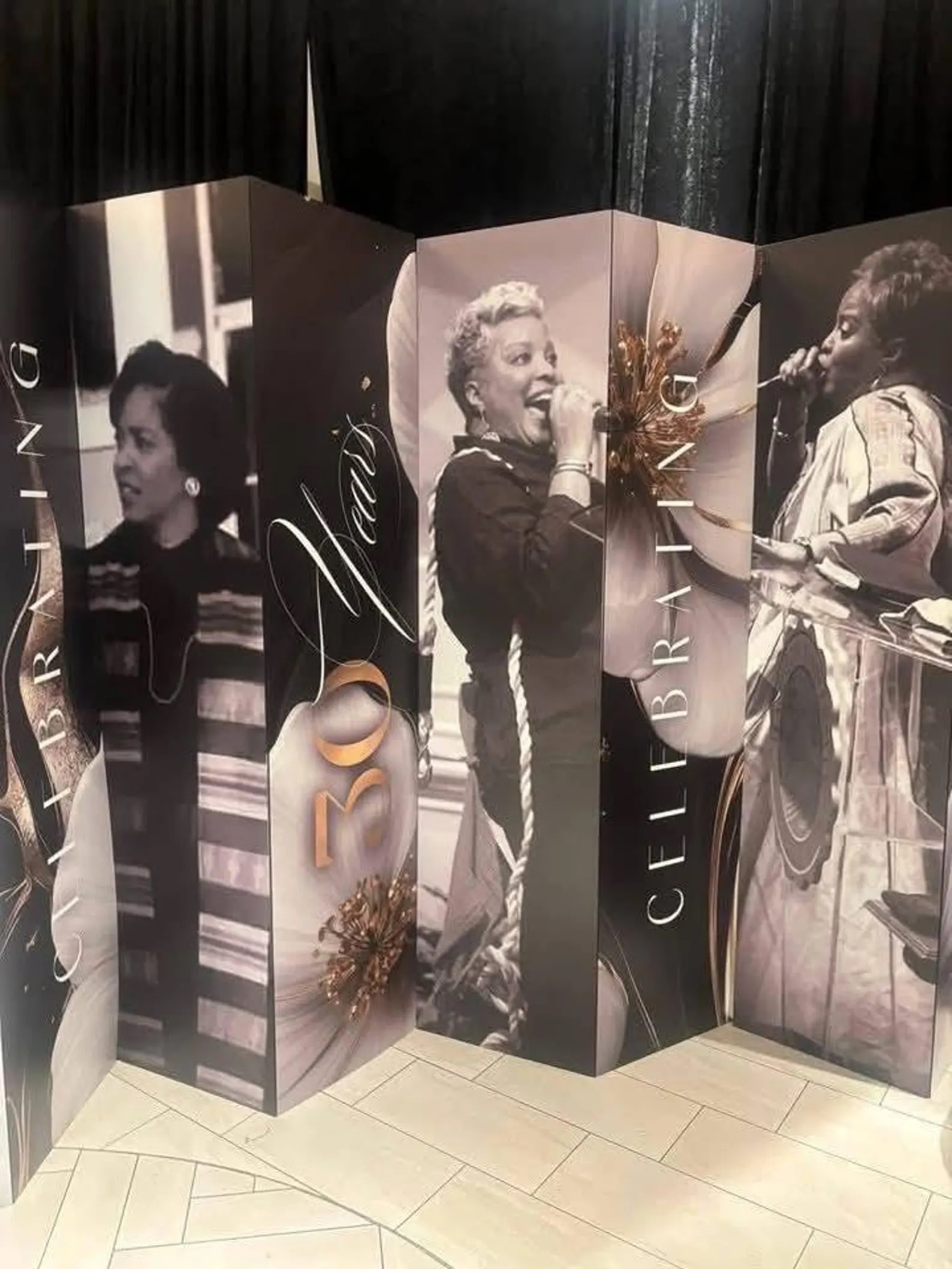 Custom Accordion Photo Wall