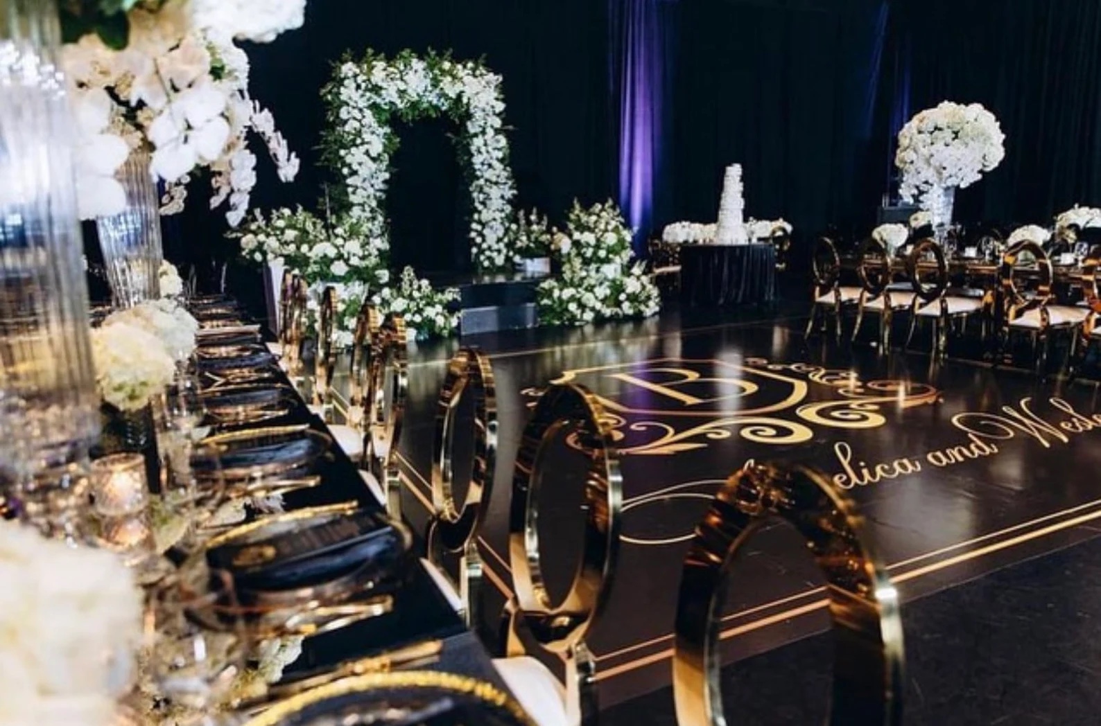 Custom Dance Floor Wrap